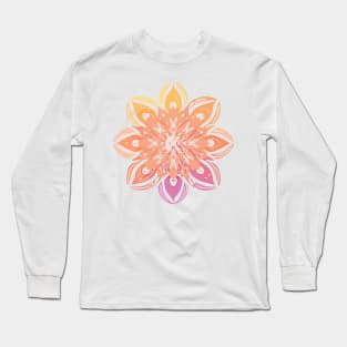 mandala Clamber drawingmandala Flutter stuffed Long Sleeve T-Shirt